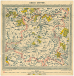 MG, sygn. 1418, Mapa powiatu gostyńskiego z 1909 roku